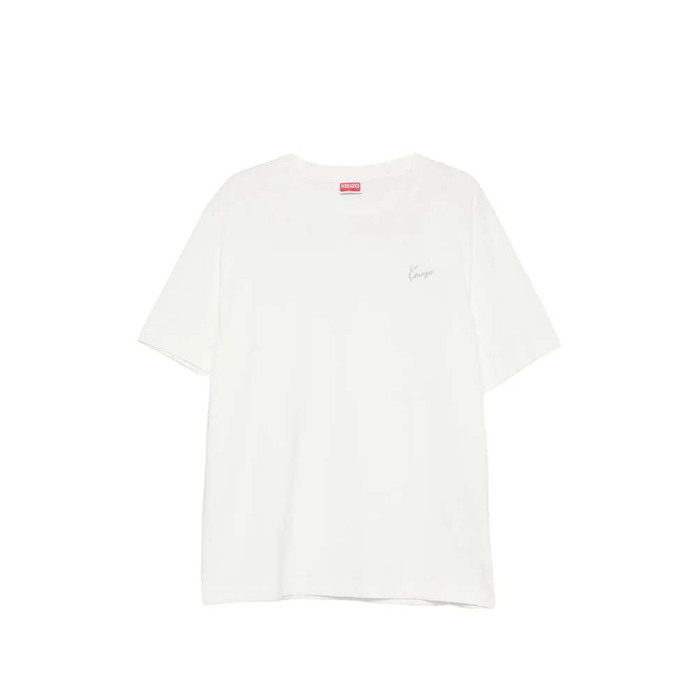T-shirt White Cotton sold by Lord & Taylor