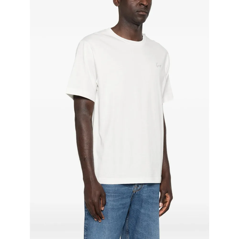 T-shirt White Cotton sold by Lord & Taylor product image thumbnail 5