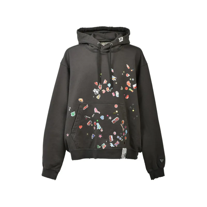 Hooded Sweatshirt Black made by Maison MIHARA YASUHIRO