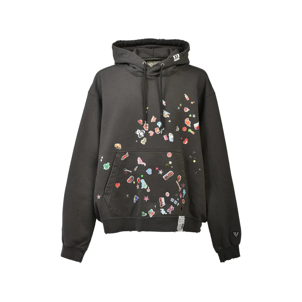Hooded Sweatshirt Black sold by Lord & Taylor