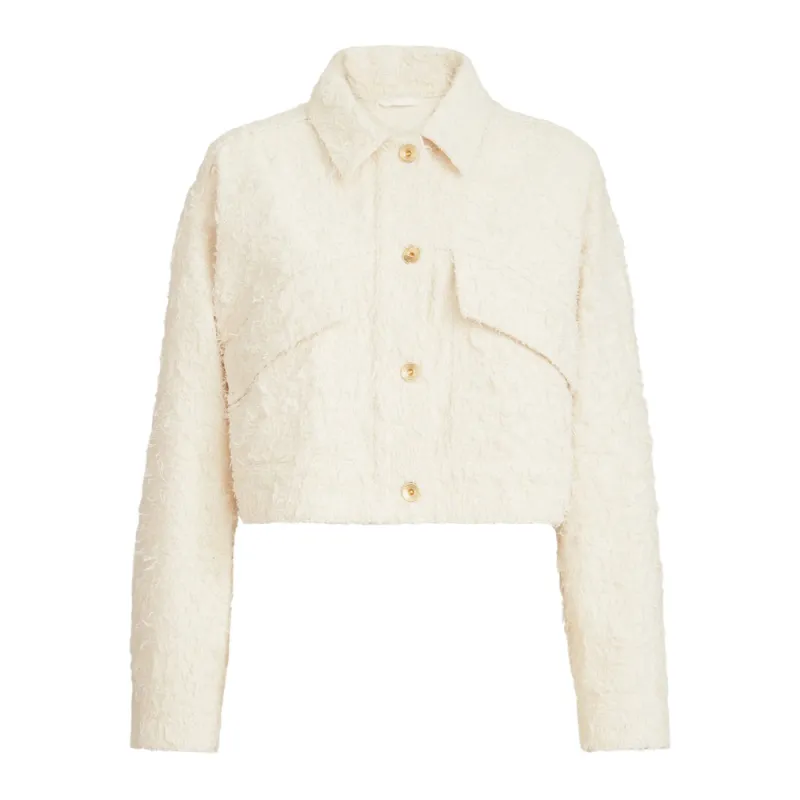 Denim Jacket Neutrals made by Brunello Cucinelli