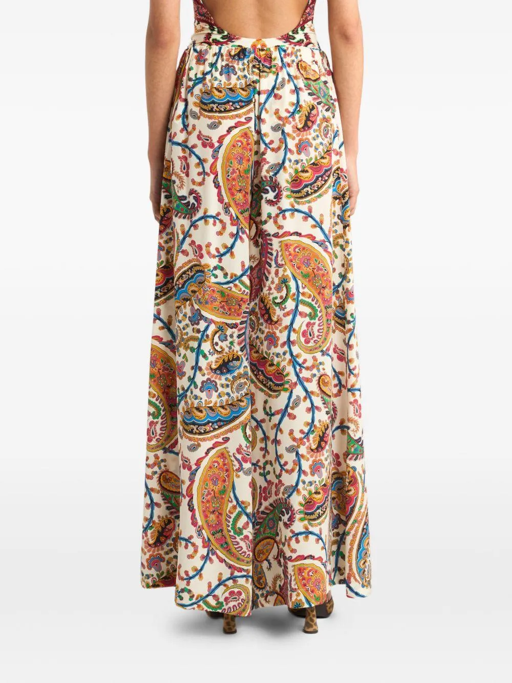 Trousers Wide-Leg White sold by Lord & Taylor product image thumbnail 4