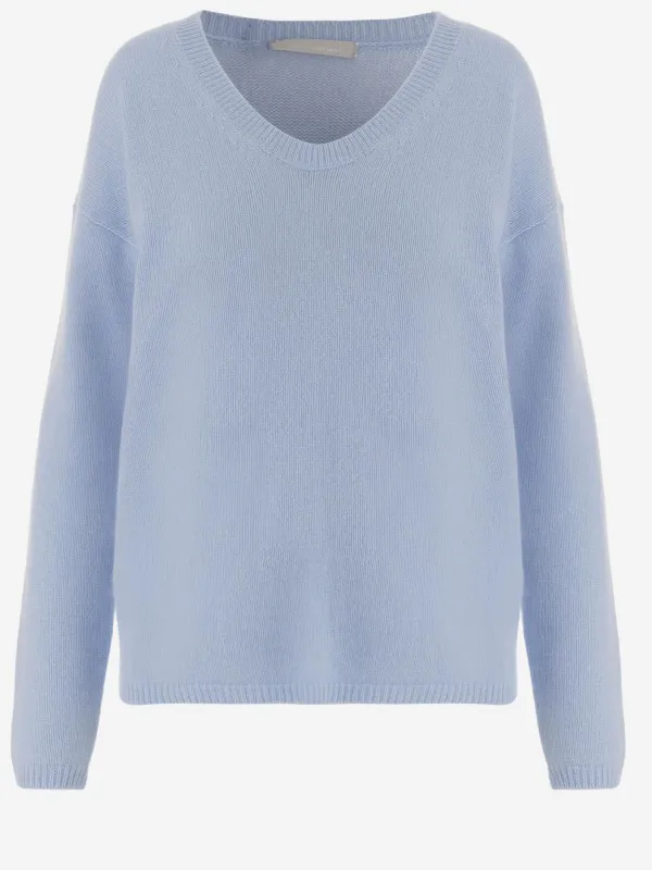 Cashmere V-Neck Sweater made by Allude