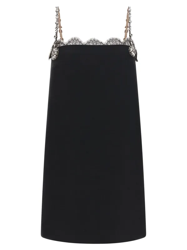 Valentino Garavani crystal embroidery dress made by Valentino Garavani