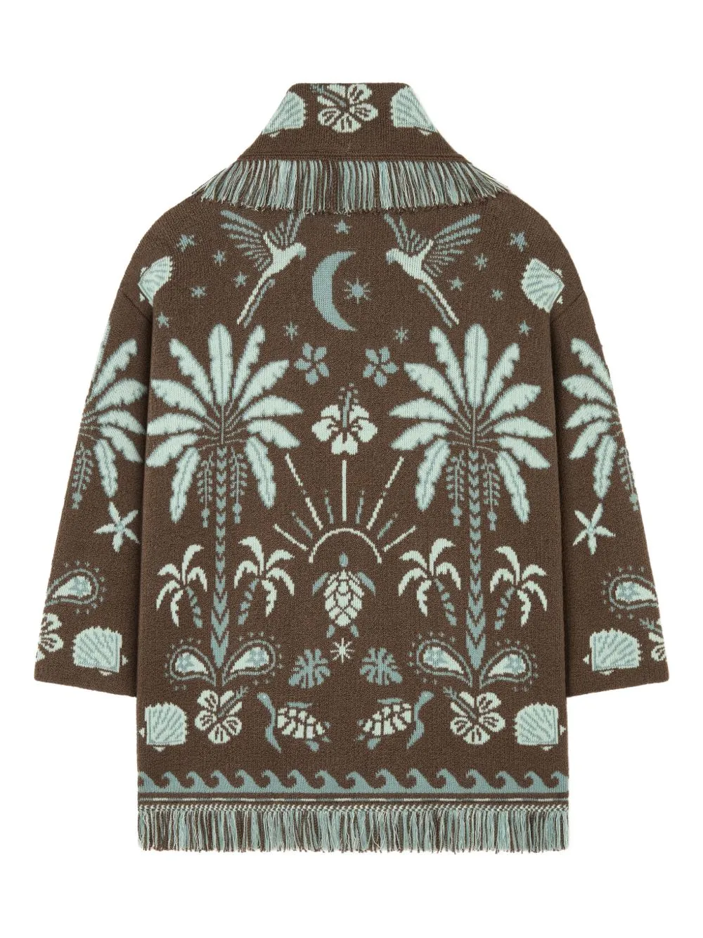 ECHOES OF THE ISLAND WOOL AND COTTON CARDIGAN sold by Lord & Taylor product image thumbnail 5