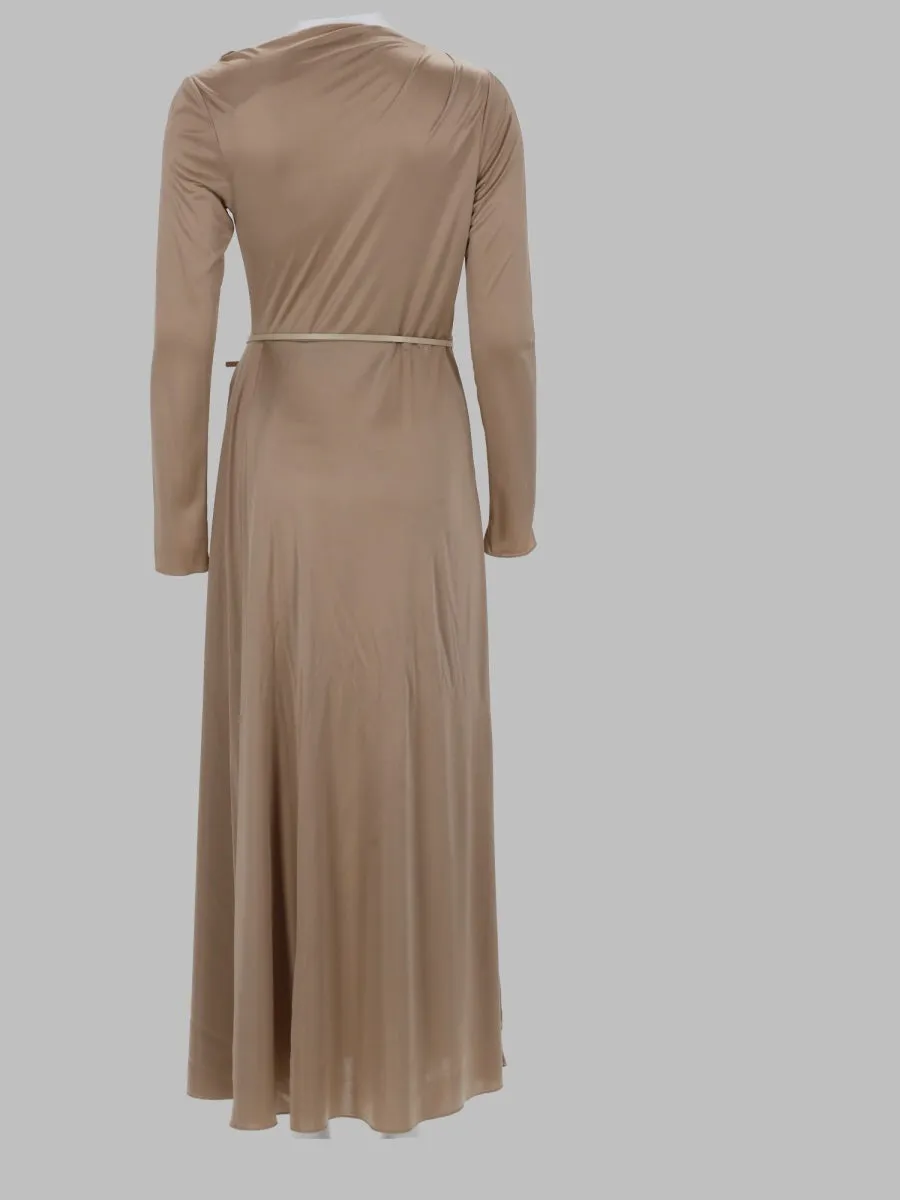 Draped Belted Dress Beige sold by Lord & Taylor product image thumbnail 2
