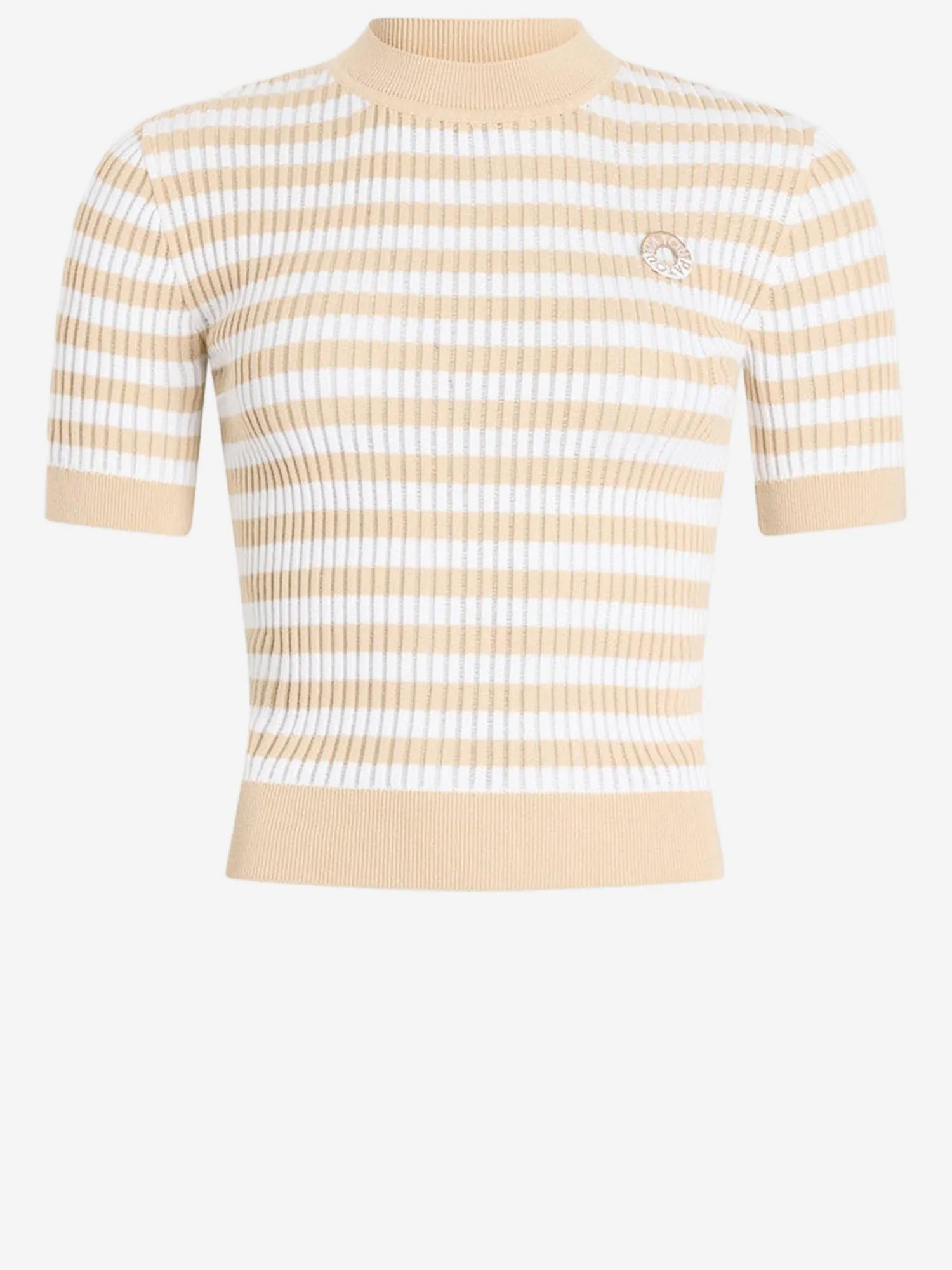 Cotton Sweater with Striped Pattern sold by Lord & Taylor