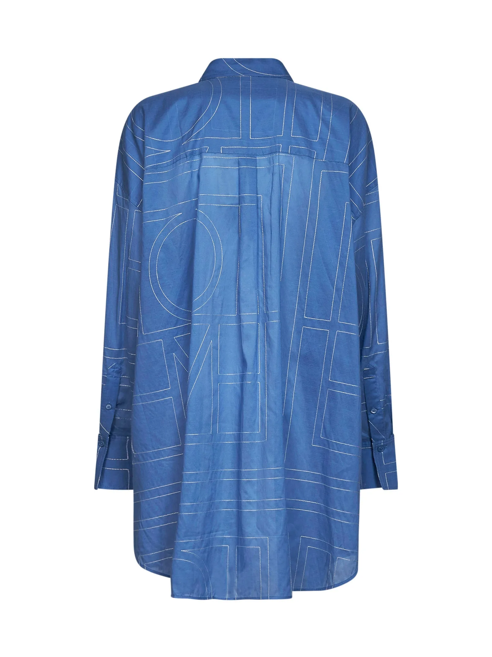 Shirt Voile Monogram Light Blue sold by Lord & Taylor product image thumbnail 2