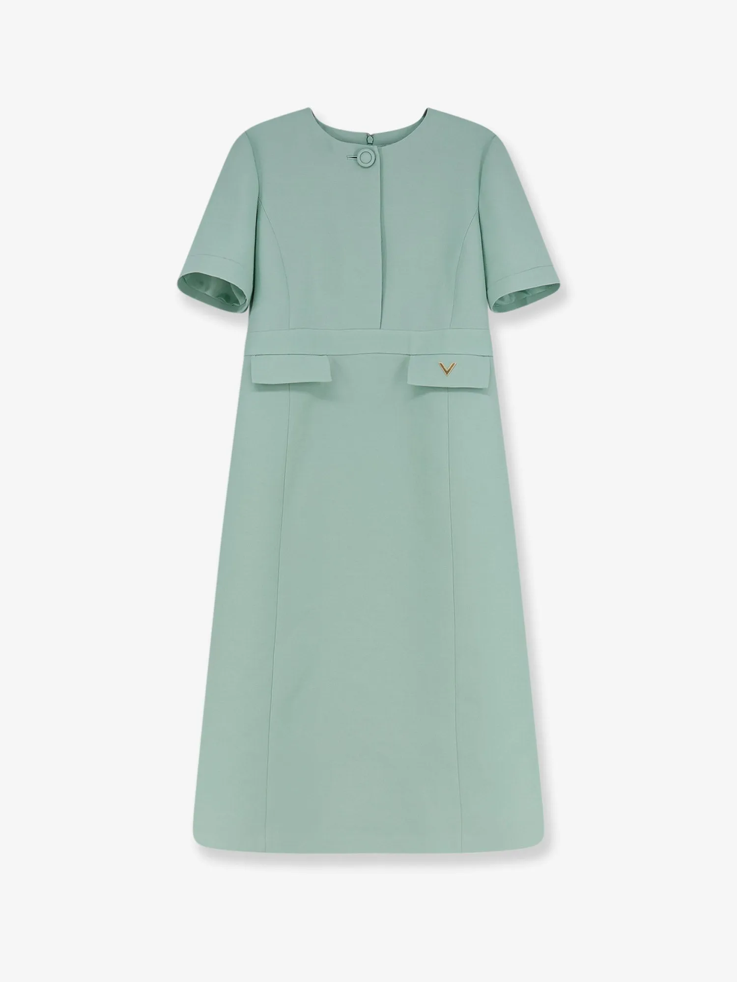 Dress Crepe Couture Green sold by Lord & Taylor
