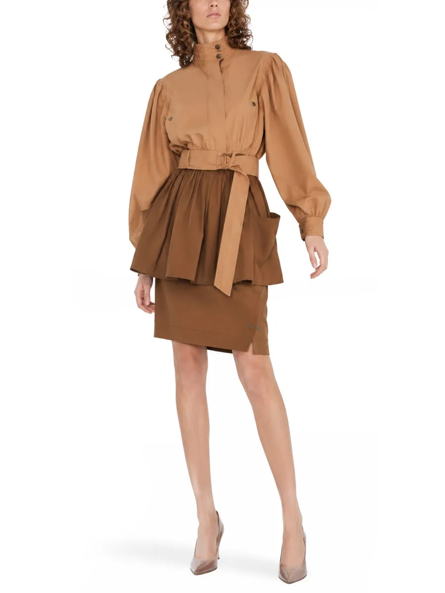 GIACCA CORTA ARRICCIATA IN POPELINE DI COTONE sold by Lord & Taylor product image thumbnail 2