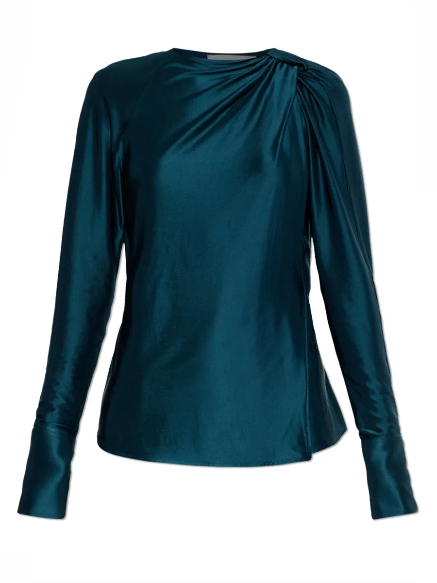 DRAPED BLOUSE sold by Lord & Taylor