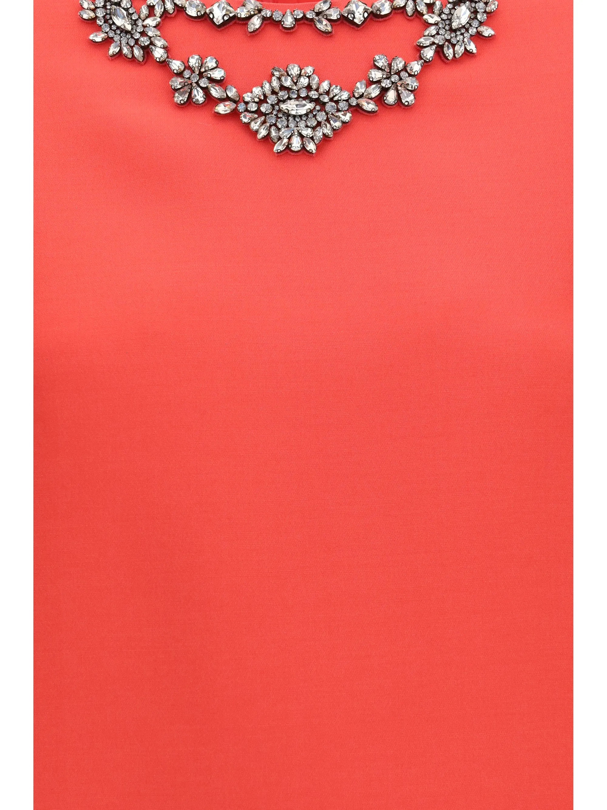 Dress Crew-Neck Coral Pink/Silver sold by Lord & Taylor product image thumbnail 2