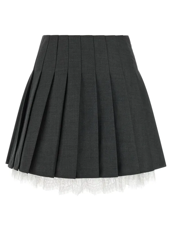 Pleated skirt made by Self-Portrait