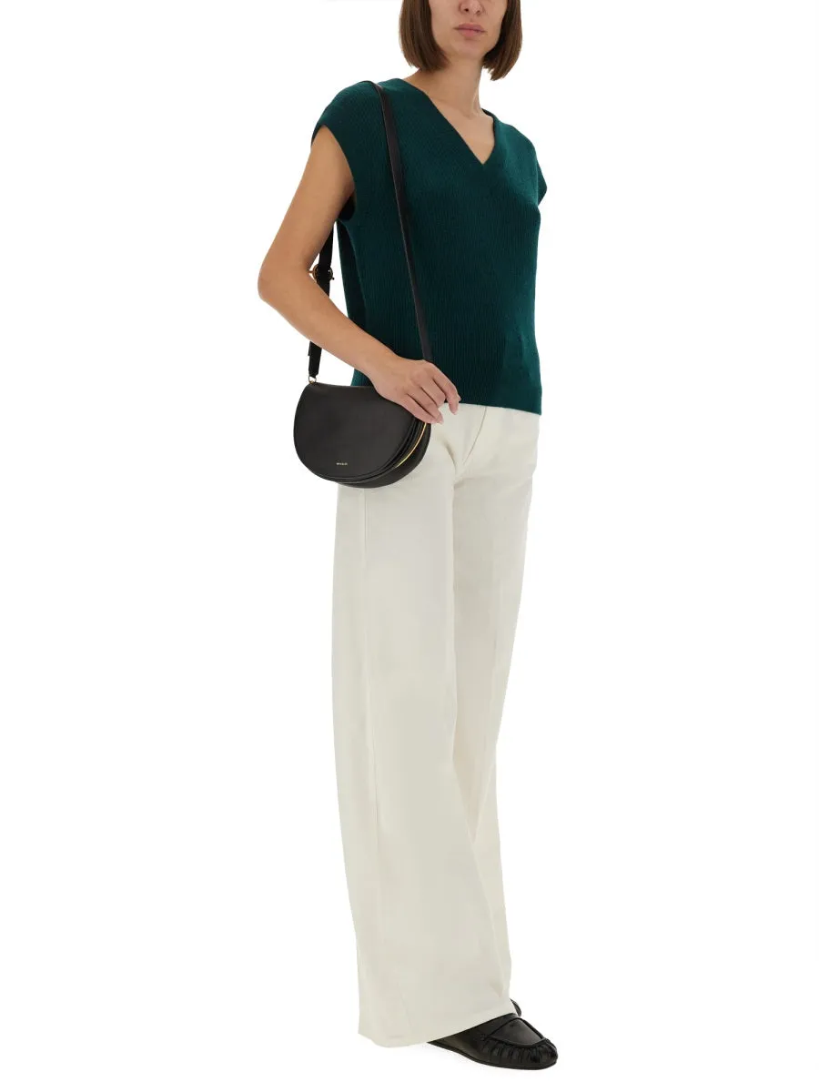 RIBBED KNIT VEST sold by Lord & Taylor product image thumbnail 2