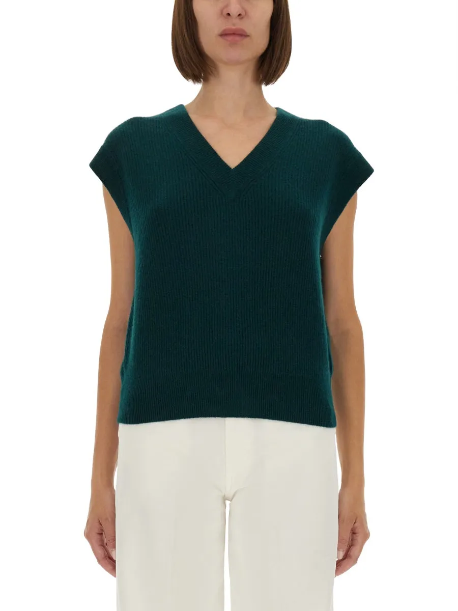 RIBBED KNIT VEST sold by Lord & Taylor
