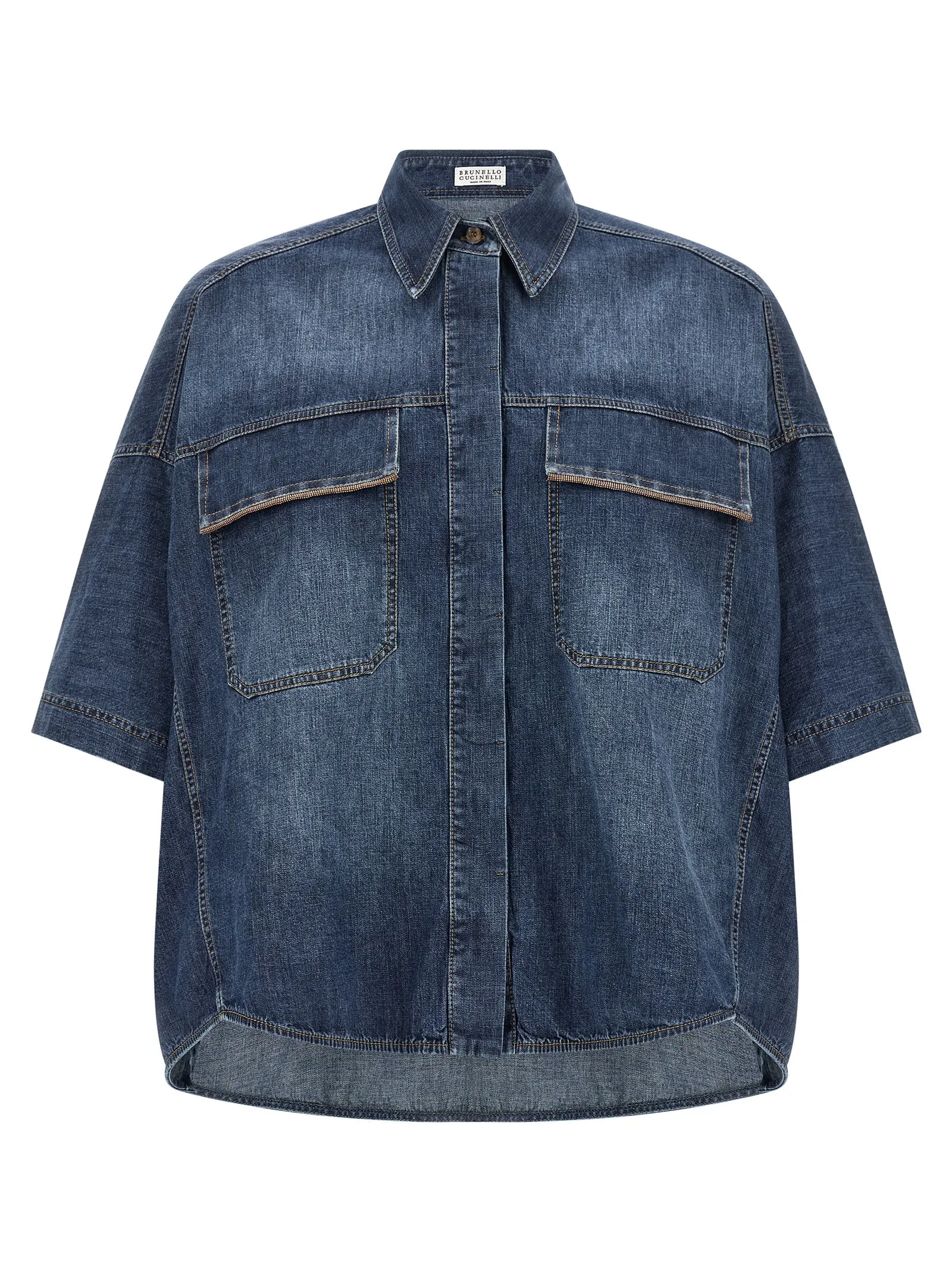 Lightweight denim shirt sold by Lord & Taylor