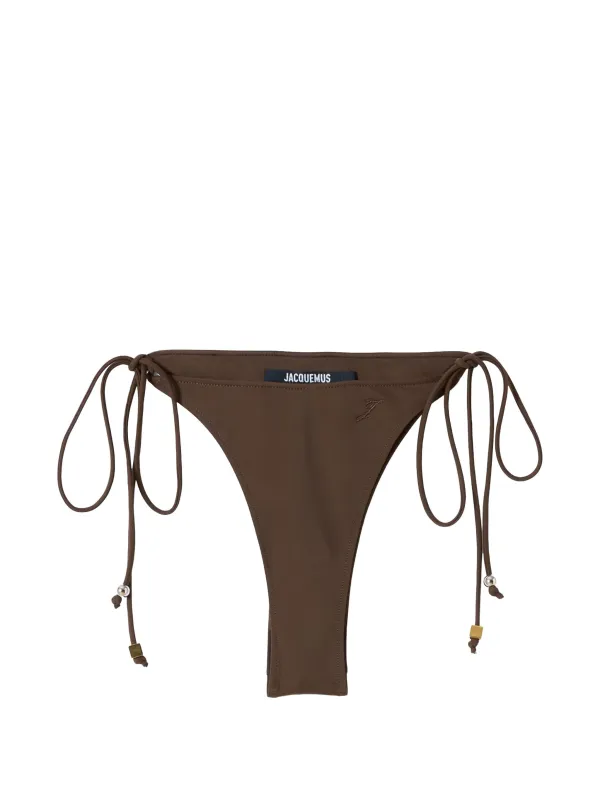 THE TRIANGLE TIE-FASTENING BIKINI BOTTOMS made by Jacquemus