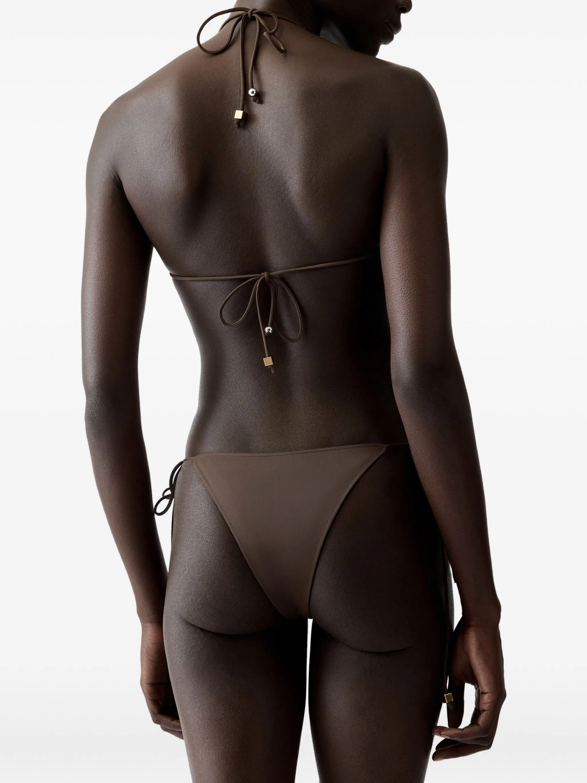 THE TRIANGLE TIE-FASTENING BIKINI BOTTOMS sold by Lord & Taylor product image thumbnail 2