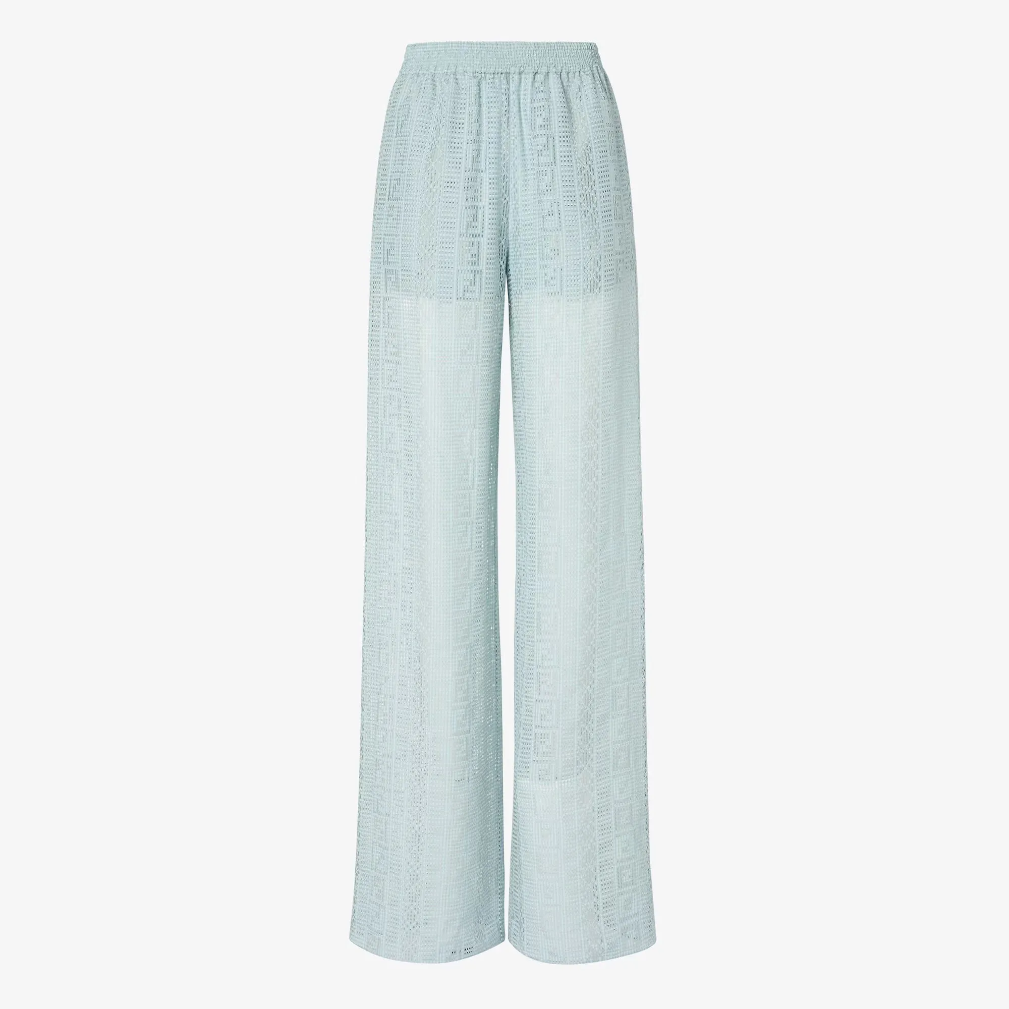 Wide leg pants in silk sold by Lord & Taylor