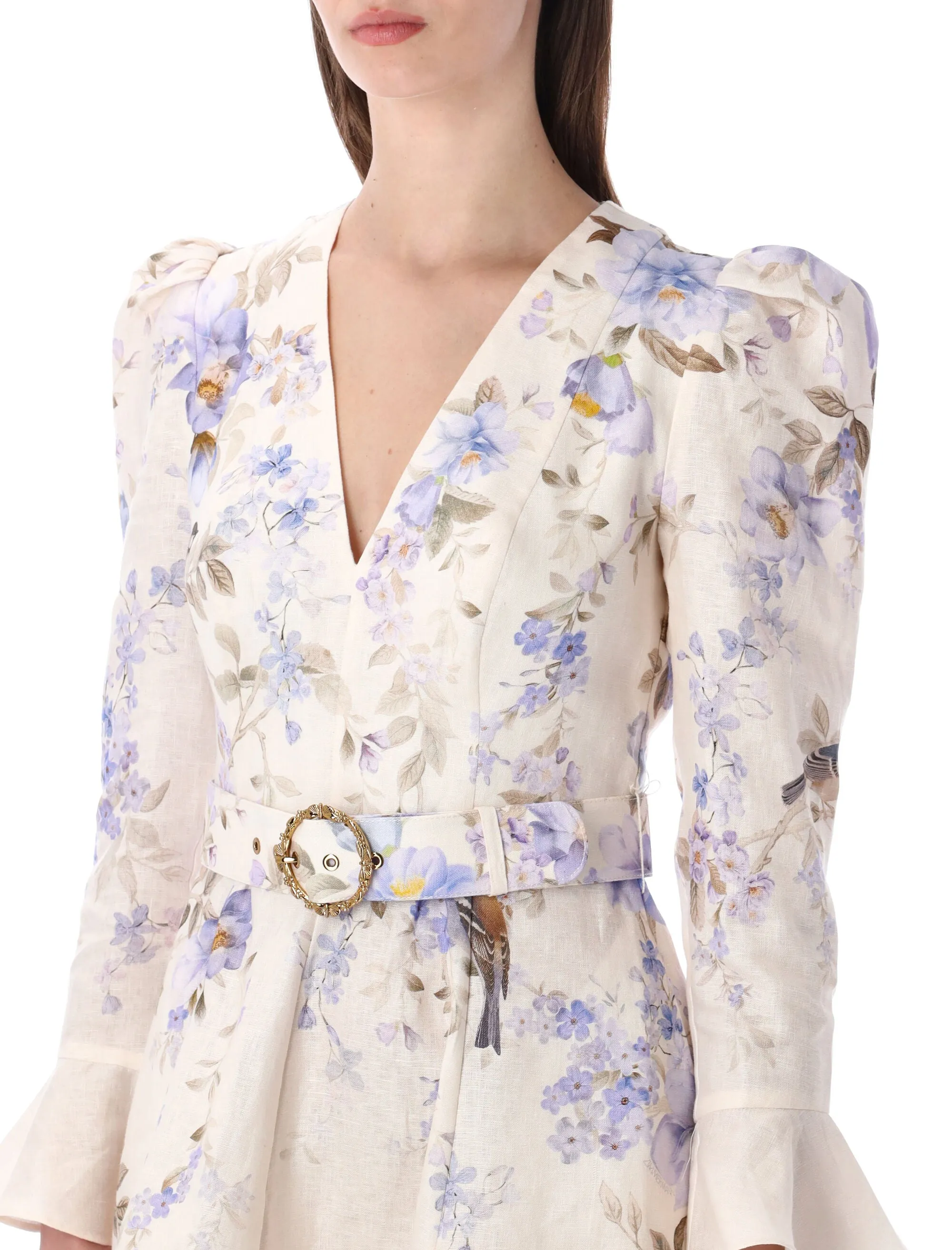 LUNA LINEN MINI DRESS sold by Lord & Taylor product image thumbnail 3