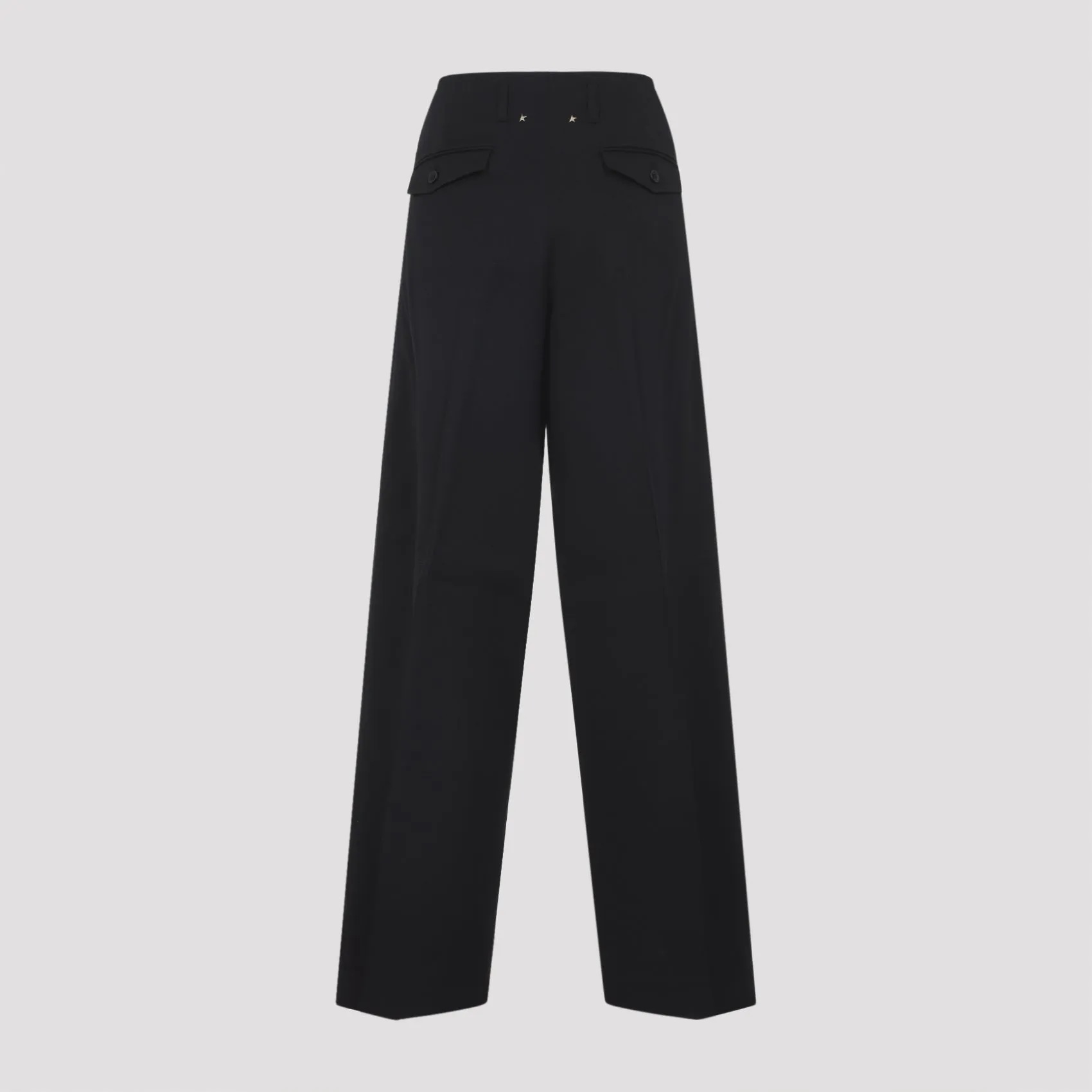 Golden Goose Wide-Leg Pant, Black Virgin Wool sold by Lord & Taylor product image thumbnail 4