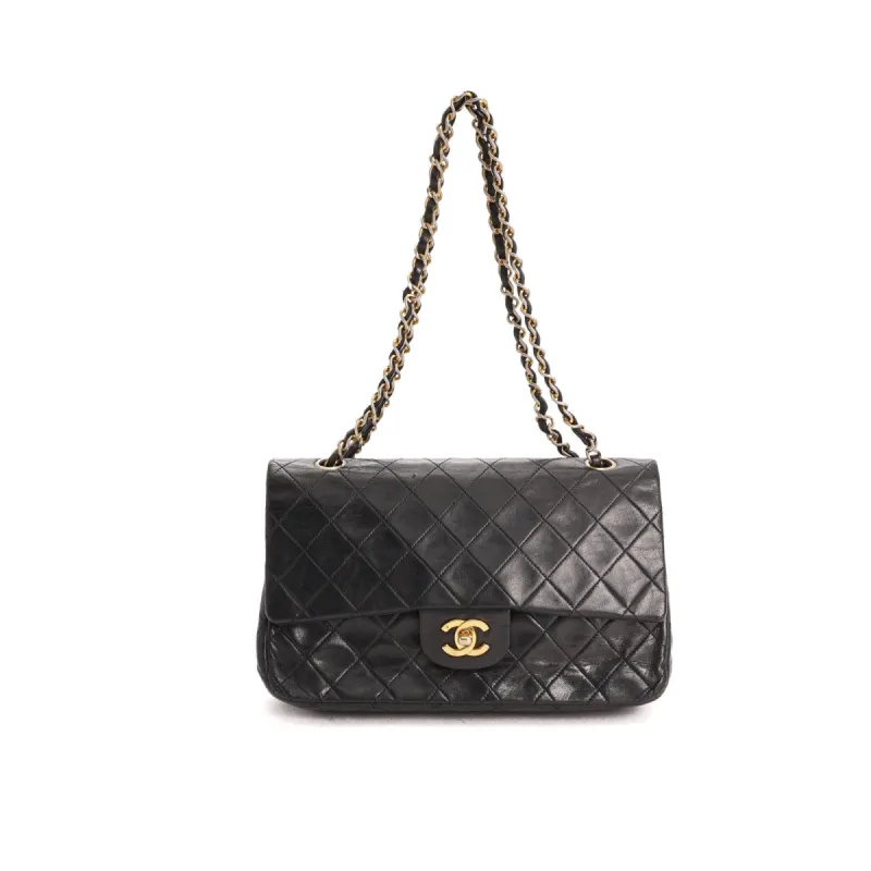 Medium Double Flap Shoulder Bag sold by Lord & Taylor