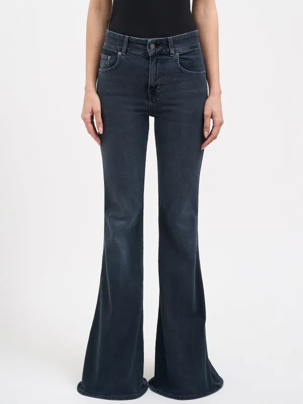 FARRAH BLACK MOON PANTS made by Haikure