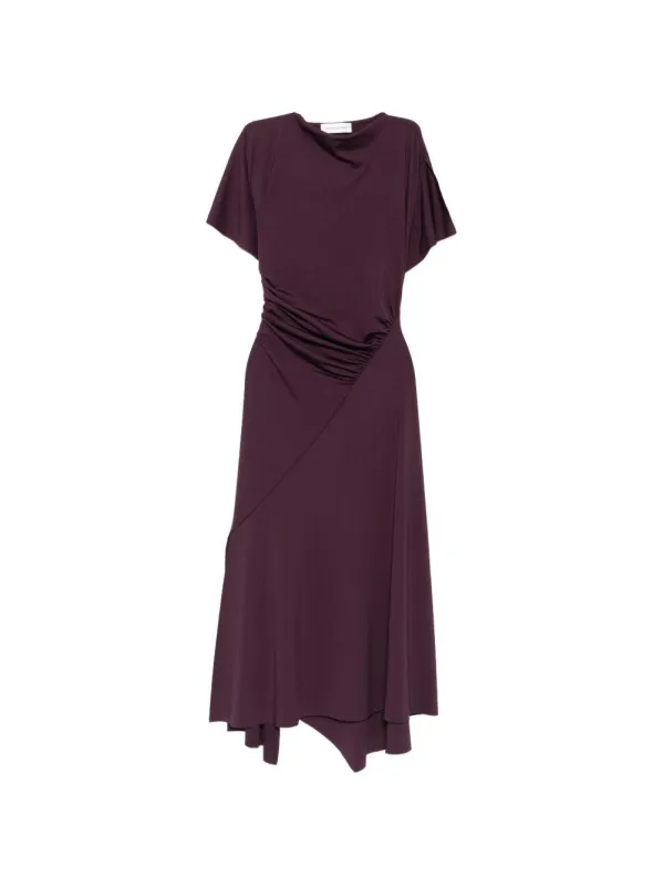Midi Coat Blousey Purple made by Victoria Beckham