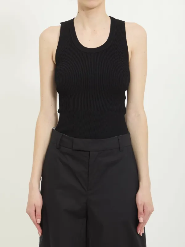 RIB KNIT TANK TOP made by Alaia