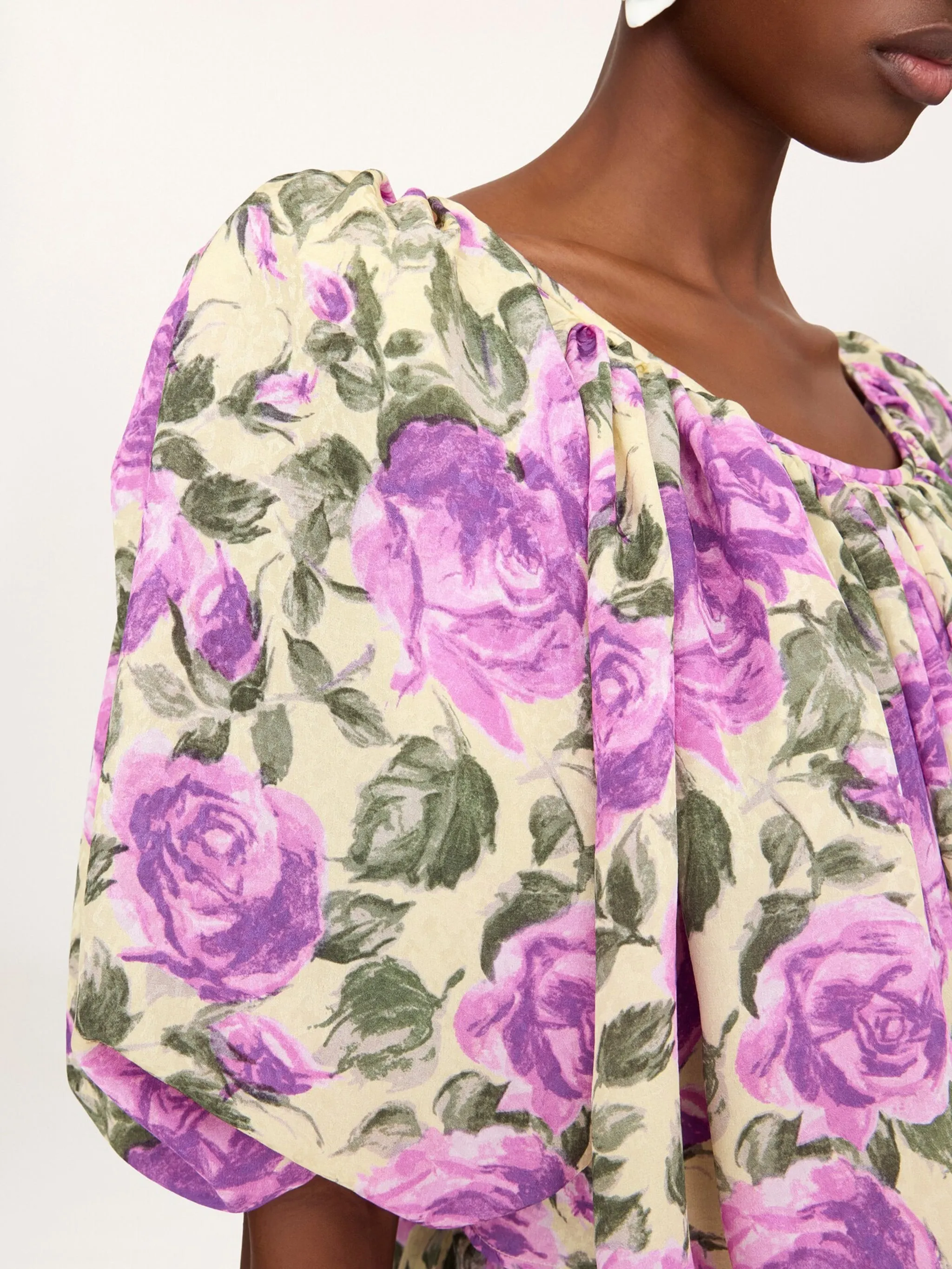 FLOREAL CROP TOP sold by Lord & Taylor product image thumbnail 5