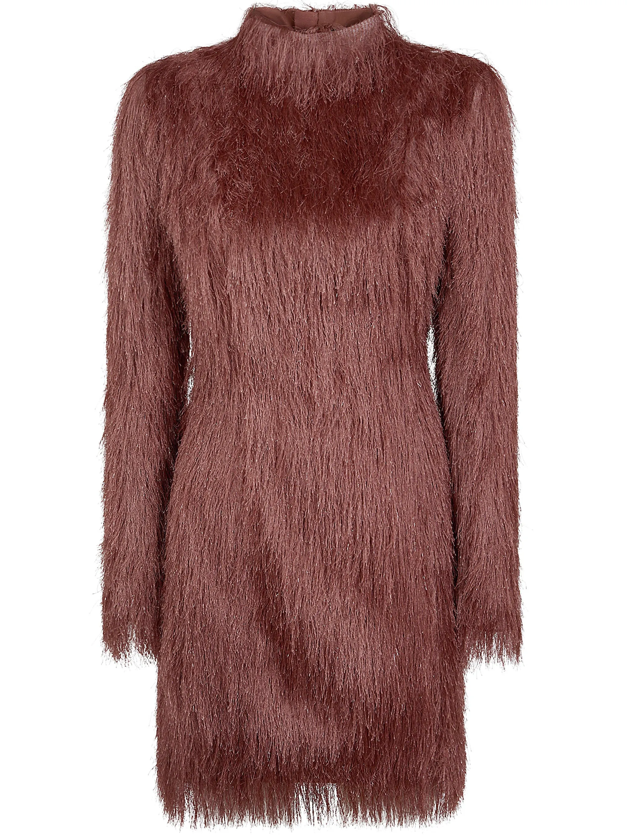LONG SLEEVES FRINGES BODYCON SHORT DRESS sold by Lord & Taylor
