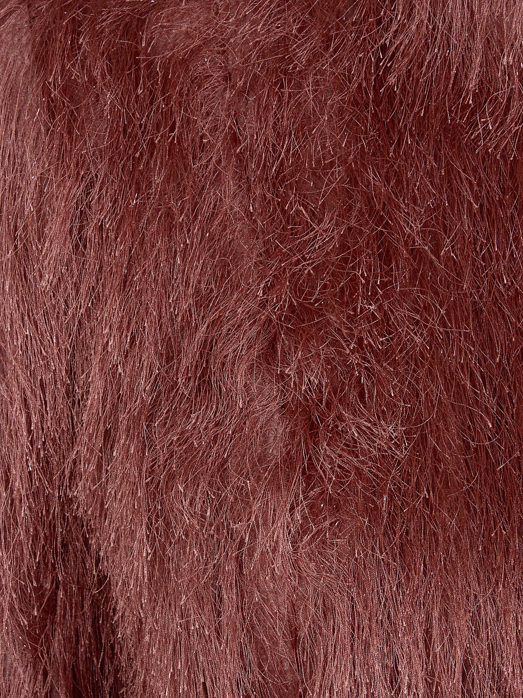 LONG SLEEVES FRINGES BODYCON SHORT DRESS sold by Lord & Taylor product image thumbnail 3