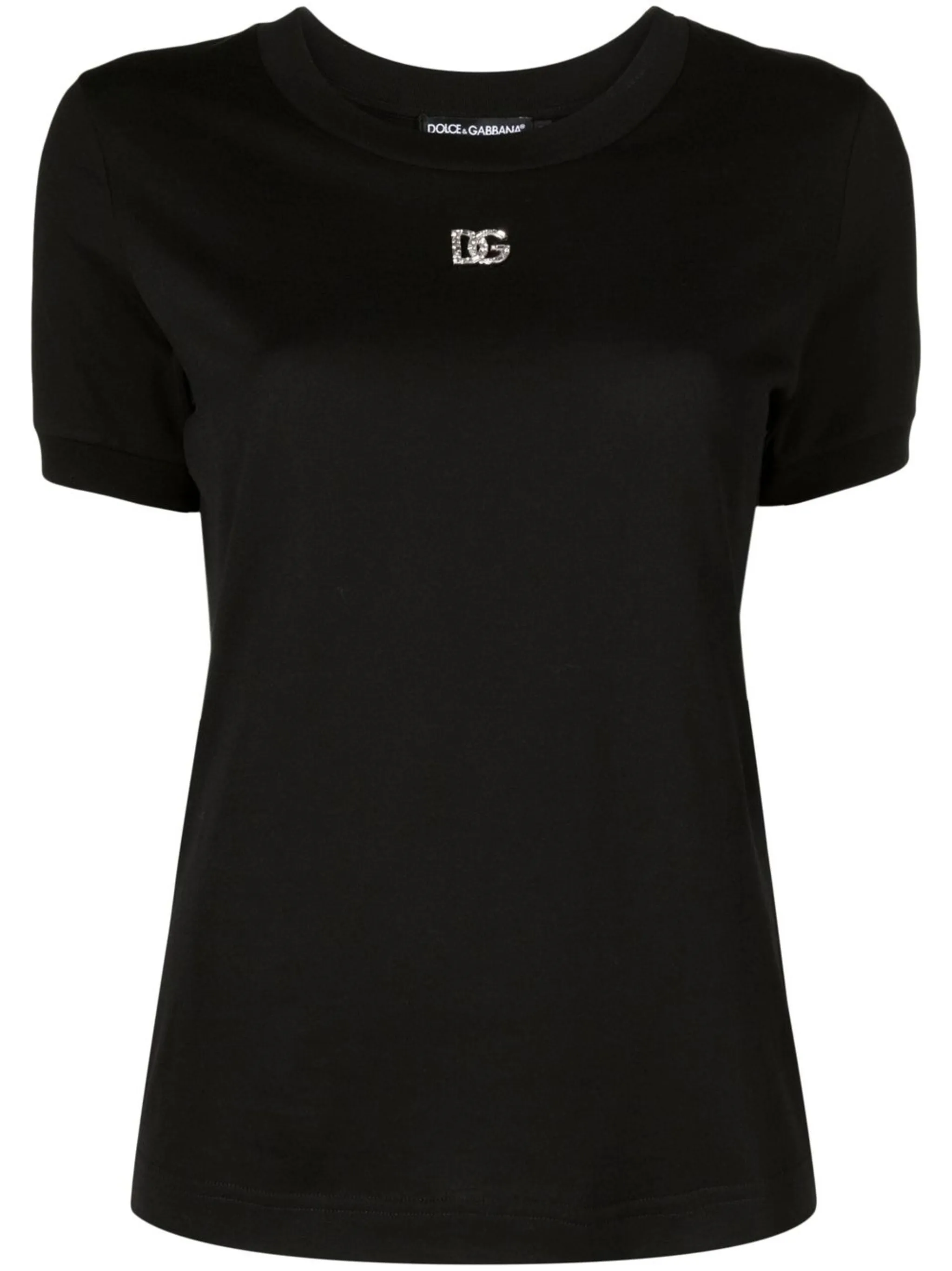 T-SHIRT WITH CRYSTAL DG LOGO sold by Lord & Taylor