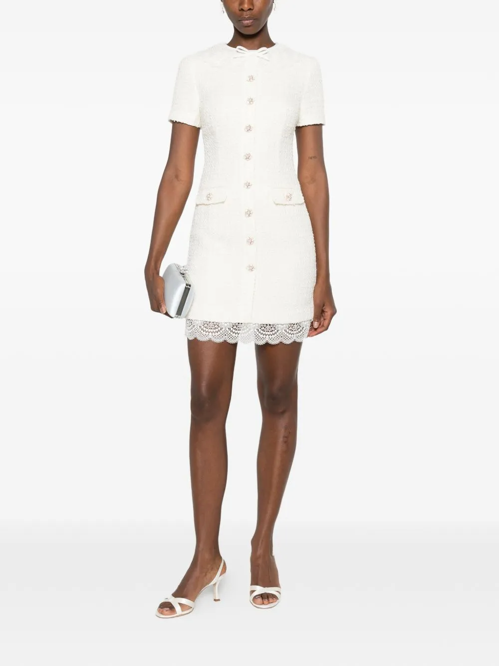 BOUCLÉ MINI DRESS sold by Lord & Taylor product image thumbnail 5