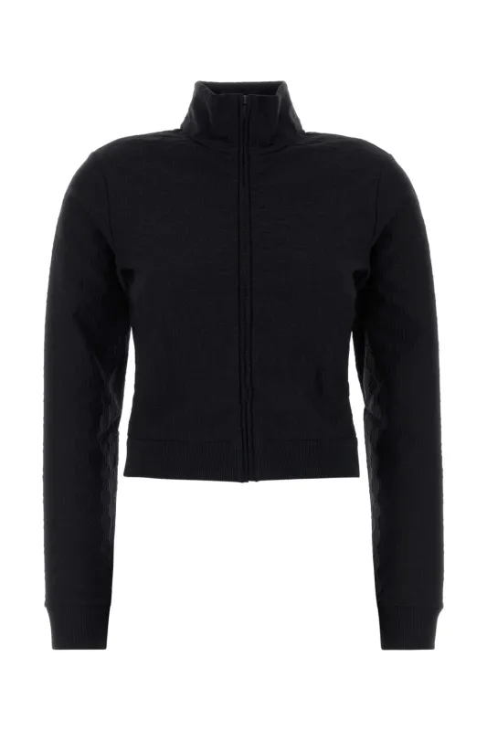 BLACK GG JACQUARD SWEATSHIRT made by Gucci