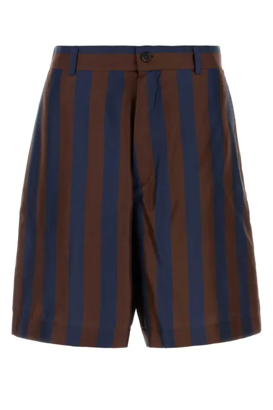 PRINTED SILK BERMUDA SHORTS made by Fendi