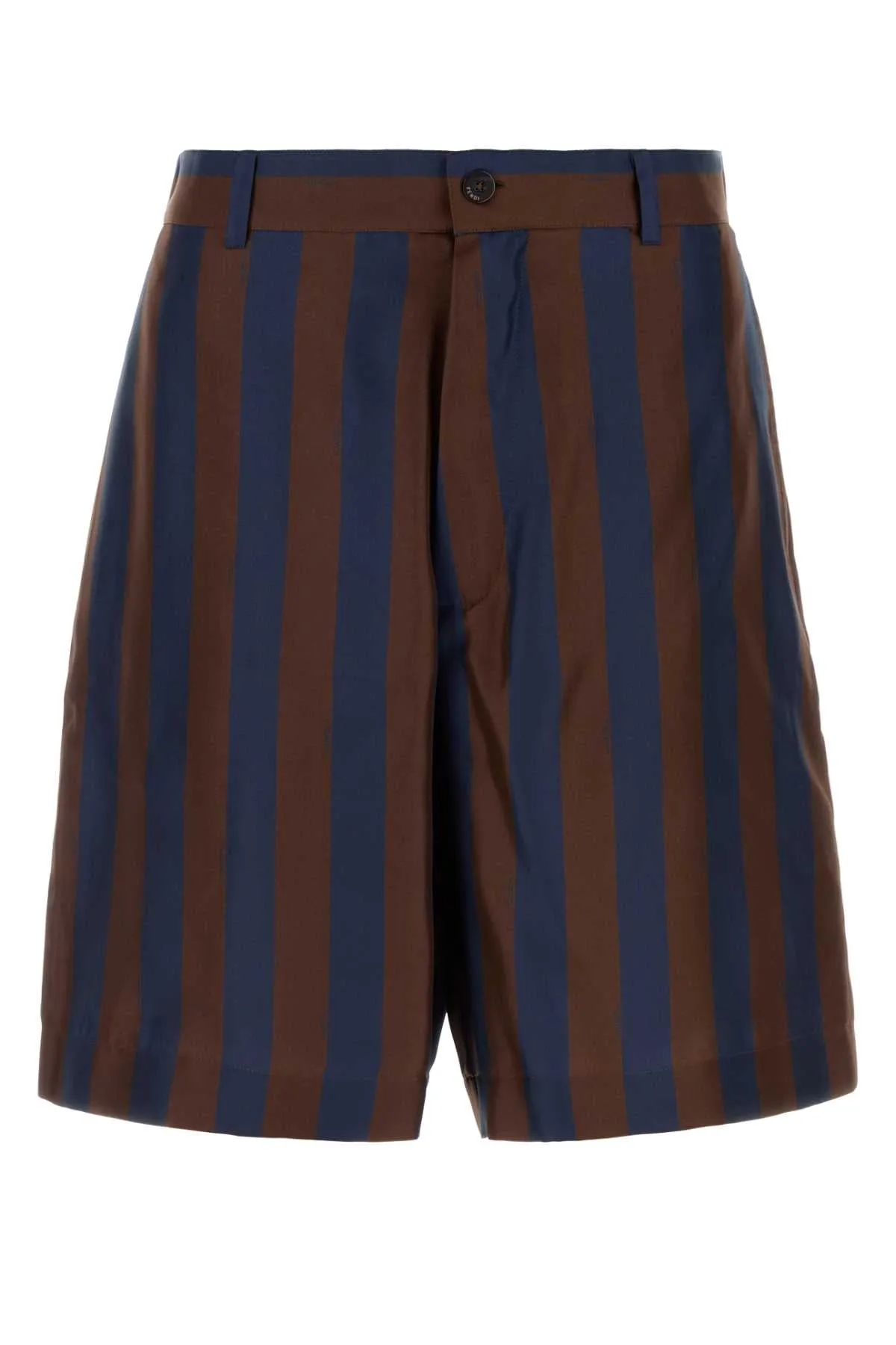 PRINTED SILK BERMUDA SHORTS sold by Lord & Taylor