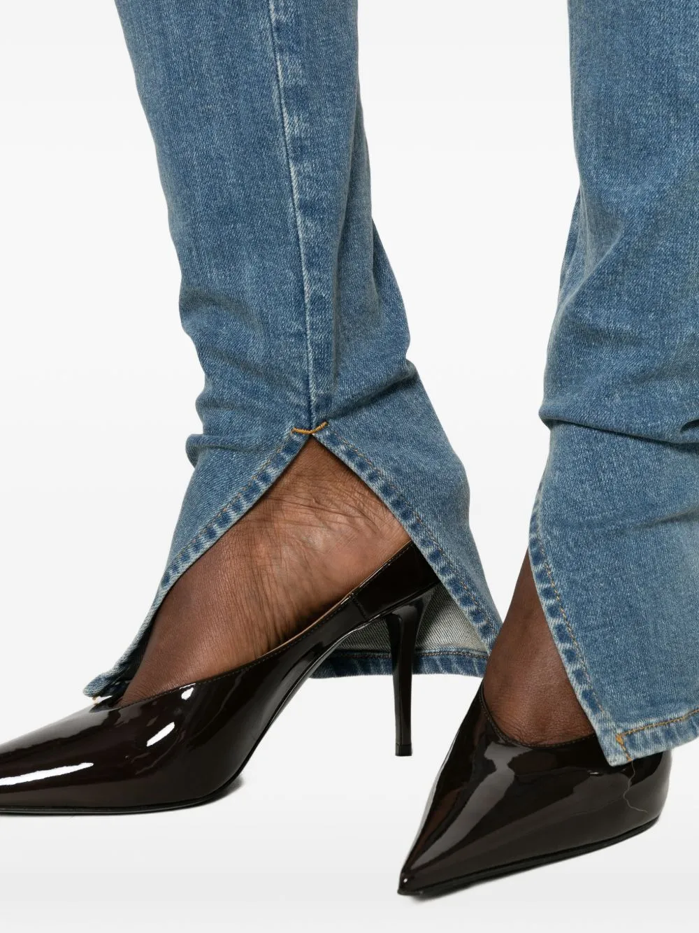 STRETCH DENIM JEANS sold by Lord & Taylor product image thumbnail 4