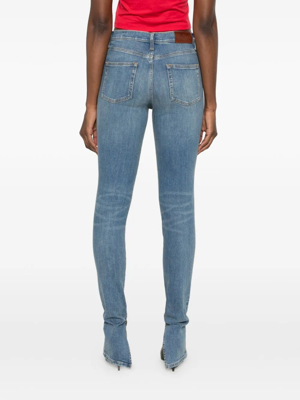 STRETCH DENIM JEANS sold by Lord & Taylor product image thumbnail 3