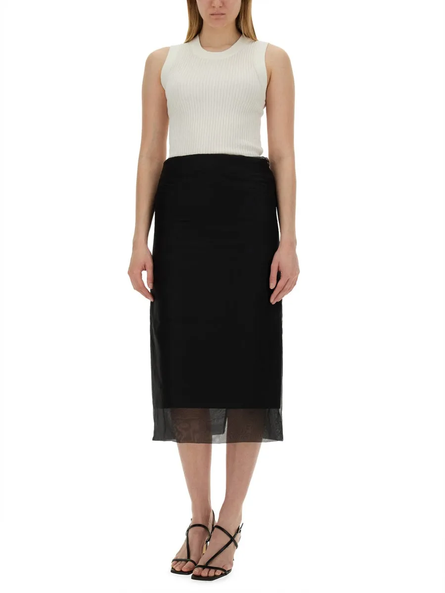 Silk Skirt sold by Lord & Taylor product image thumbnail 3