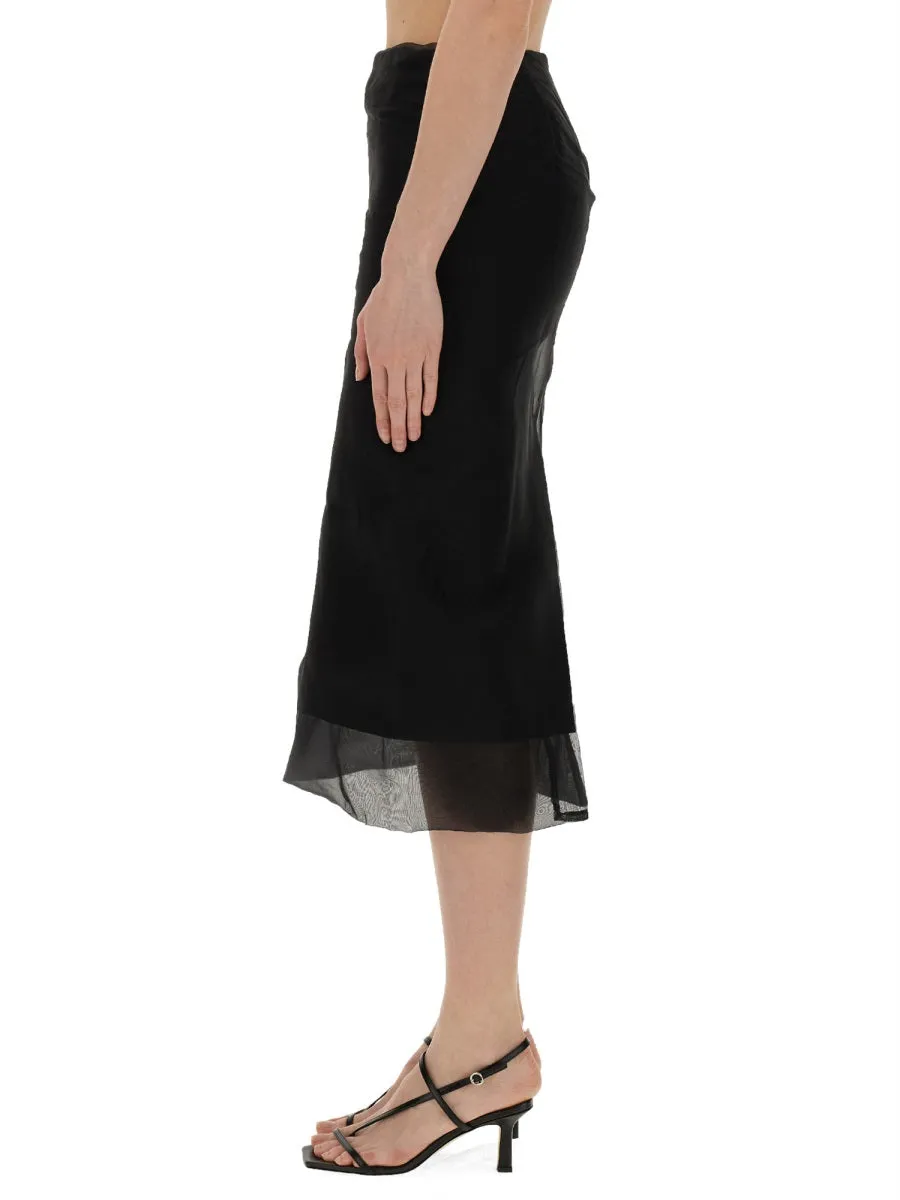 Silk Skirt sold by Lord & Taylor product image thumbnail 4