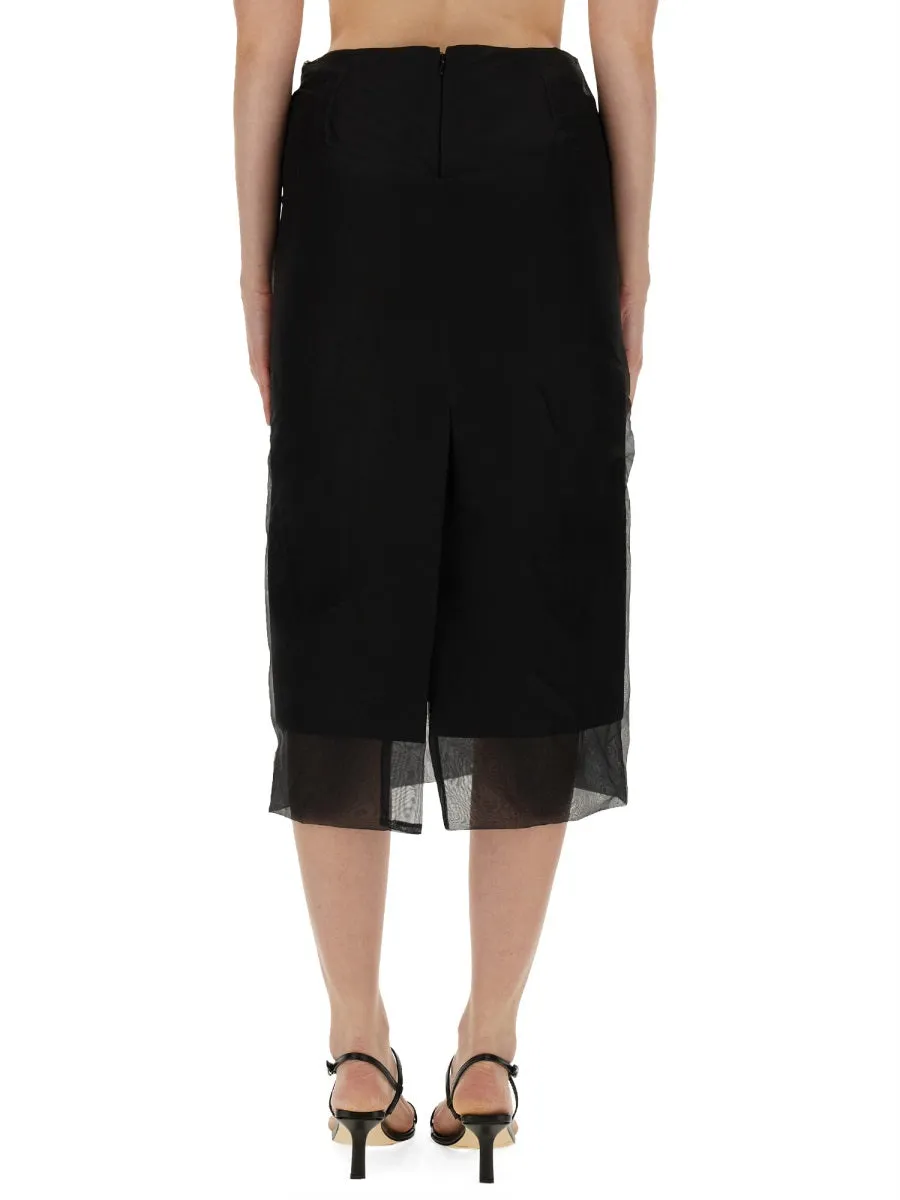 Silk Skirt sold by Lord & Taylor product image thumbnail 2