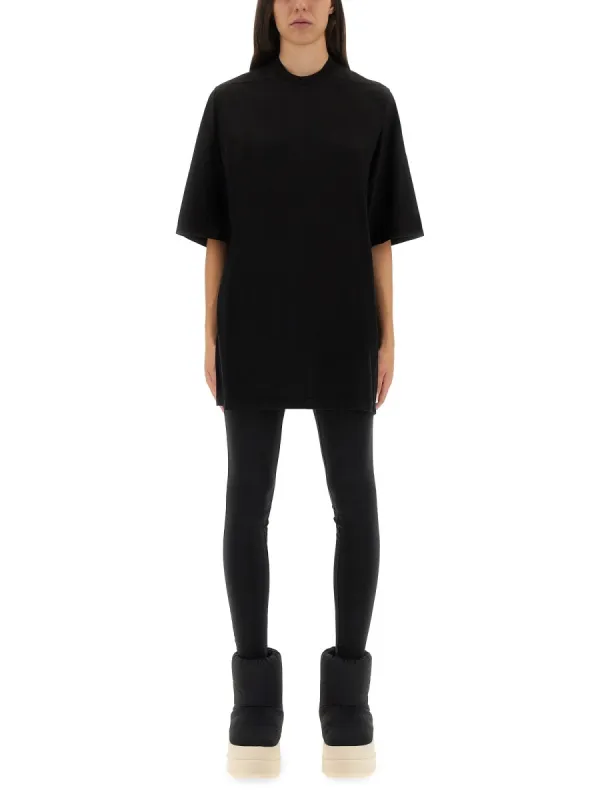 Oversized Black T-Shirt made by Rick Owens