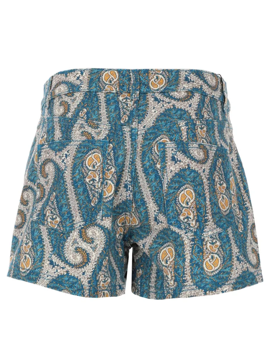 Shorts Paisley Print Blue sold by Lord & Taylor product image thumbnail 2