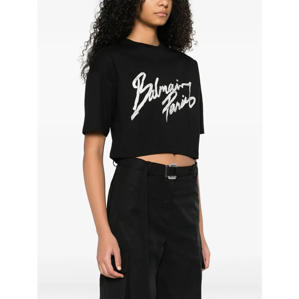 Cropped Graphic Print T-Shirt sold by Lord & Taylor product image thumbnail 4
