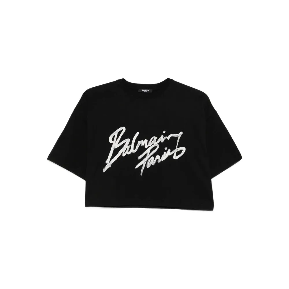 Cropped Graphic Print T-Shirt sold by Lord & Taylor