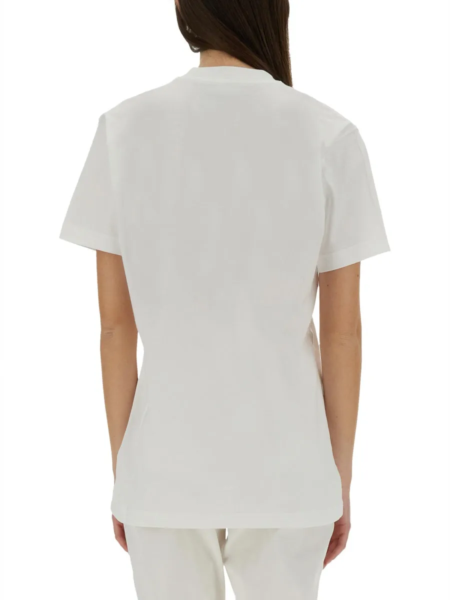 White Printed T-Shirt sold by Lord & Taylor product image thumbnail 2