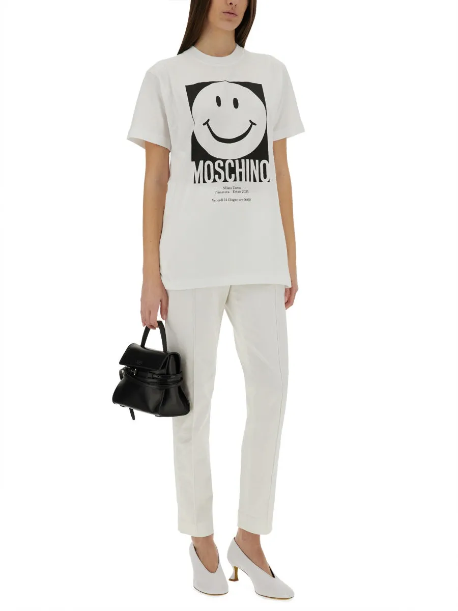 White Printed T-Shirt sold by Lord & Taylor product image thumbnail 4