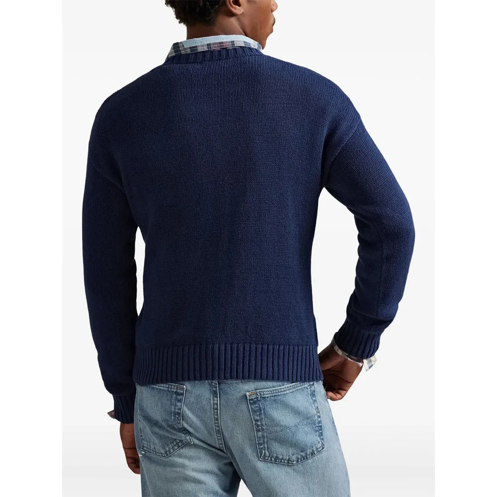 Intarsia-Knit Crew Neck Sweater sold by Lord & Taylor product image thumbnail 3