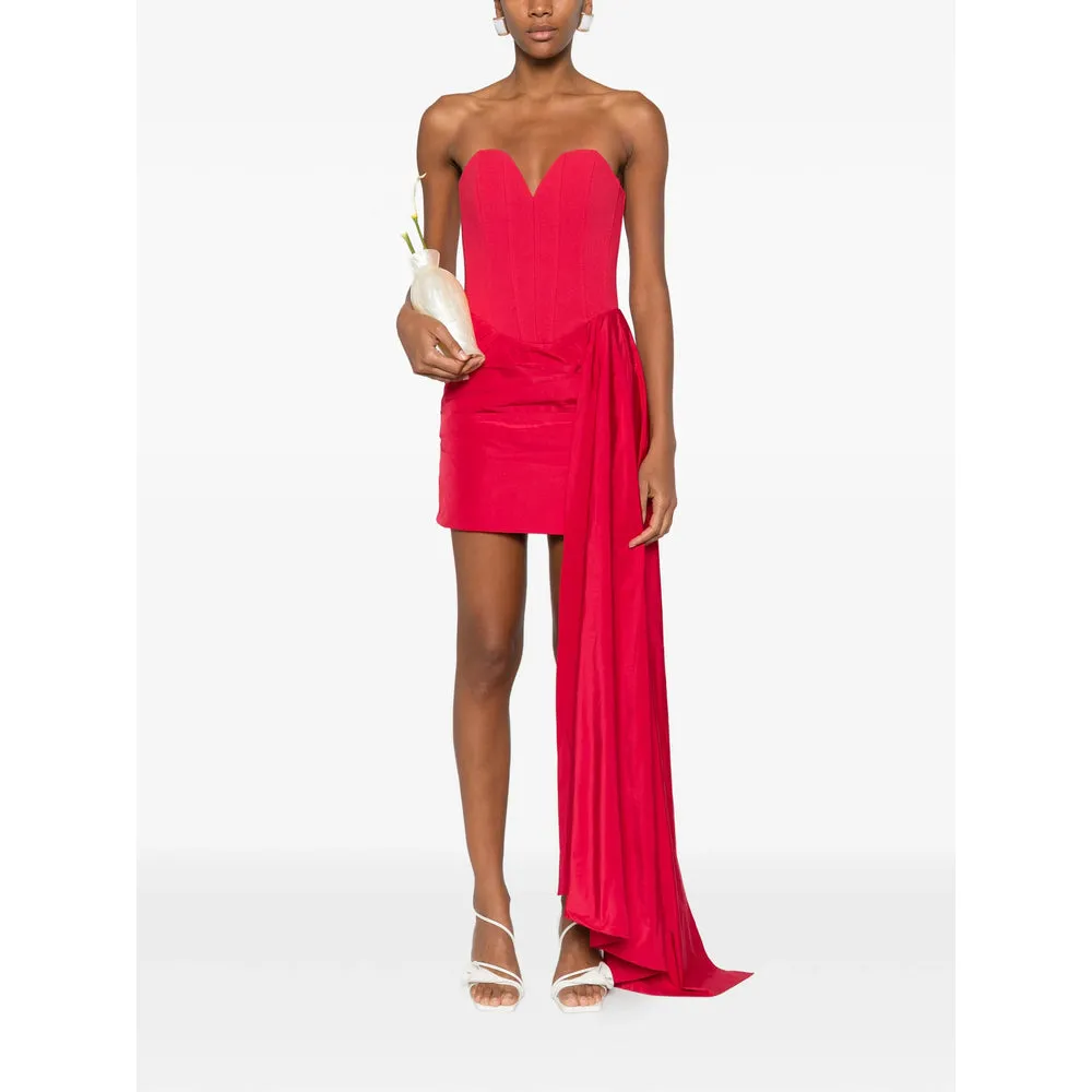 Dress with Asymmetric Hem and Draped Detail sold by Lord & Taylor product image thumbnail 3